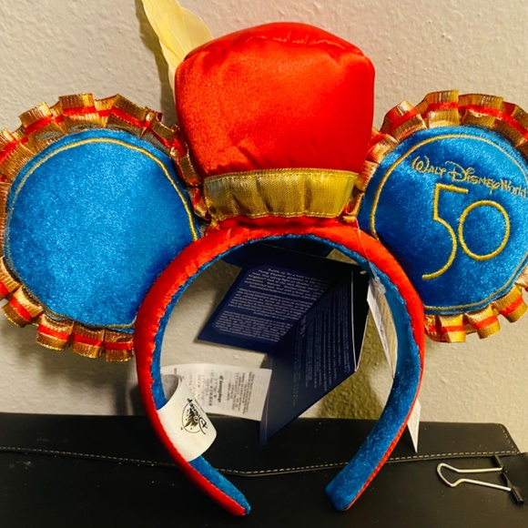 NWT Disney Dumbo Flying Elephant Ride Mickey Minnie Ears 50th Anniversary NWT main image 5